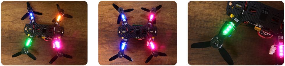 RGB Board example at Drone