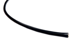 Jsumo - 12 AWG Multi Stranded Copper-Silicon Cable - Black 1 Meter
