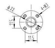 3D Printer T8 Screw Spare Nut - Thumbnail