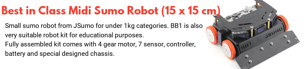 midi sumo robot features