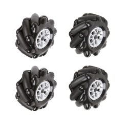  - Black Mecanum Wheel Set - 60mm (4 pcs)