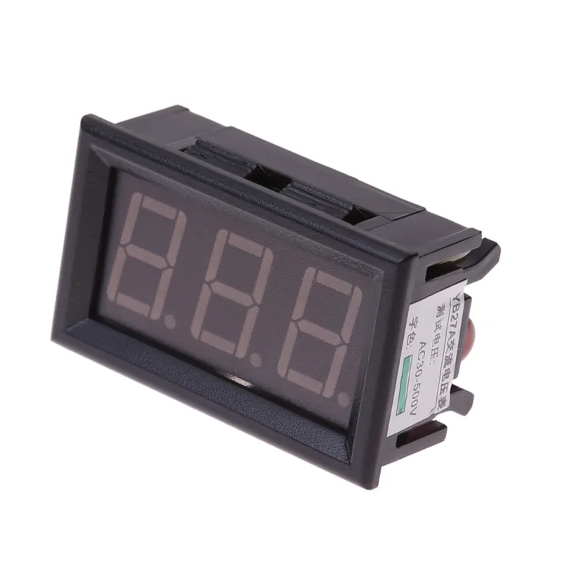 Digital Panel Voltmeter AC 30-500 V - Thumbnail