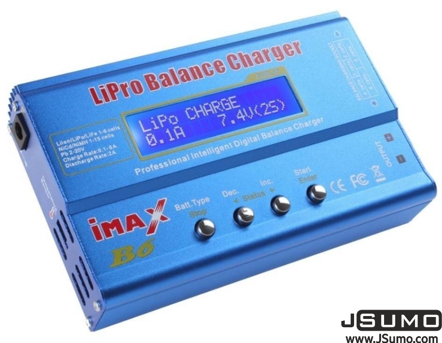 Imax B6 Lipo Charger 1S-6S & Wall Adapter Battery Chargers Imax 