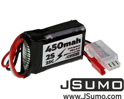 JSumo 2S 7.4 Volt 450 Mah LiPo Battery Price Jsumo