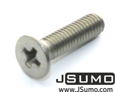 Jsumo - M3 Countersunk Bolt 20mm(10 Pcs Pack) (1)