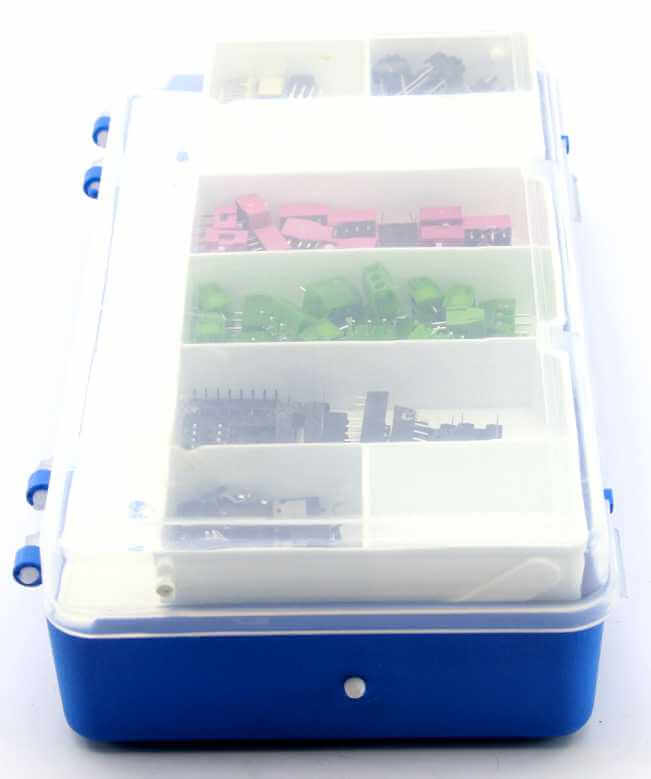 Mini Organizer Component Box (Yellow - 13 Compartment) Organizers Jsumo