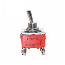 On-Off Toggle Switch (250VAC 15A) - Thumbnail