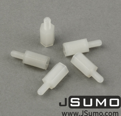 Jsumo - Plastic Standoff 6mm Hexagon Distance (Female-Male)