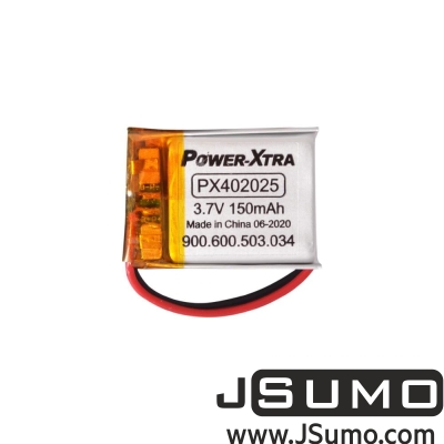  - Power-Xtra 1S 3.7V 150 Mah LiPo Battery