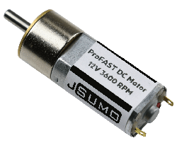 ProFast 12V 3600RPM Fast Gearmotor - Thumbnail