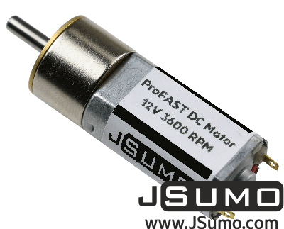 Jsumo - ProFast 12V 3600RPM Fast Gearmotor (1)